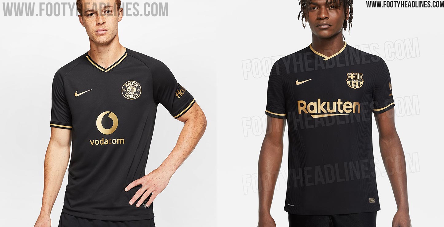 Kaizer chiefs barcelona deals jersey